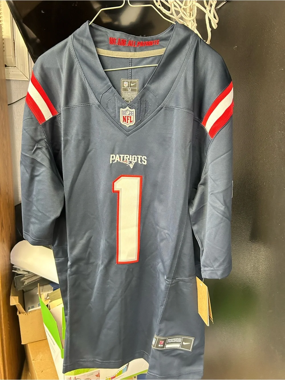 Nike New England Patriots AJ Brown jersey #1